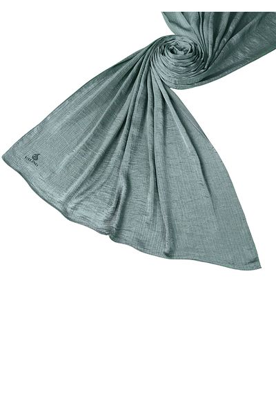mim eşarp Enba Jan Jan Crinkle Satin Shawl
