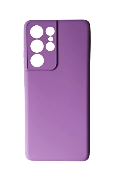 BV Husă de telefon compatibilă cu Samsung Galaxy S21 Ultra, violet, cu interi...