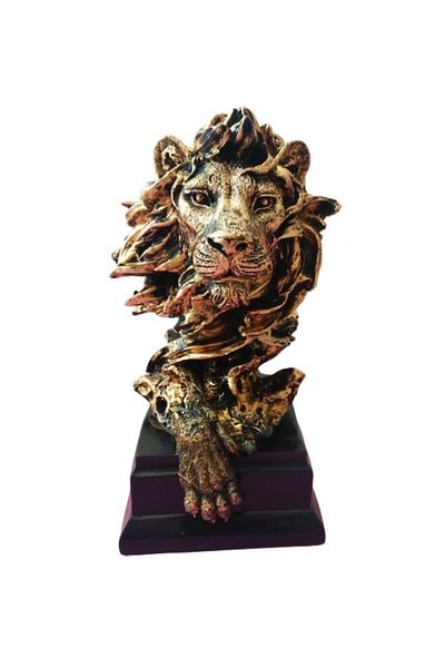 BV Lion head statue, 30 cm, TD912D-S