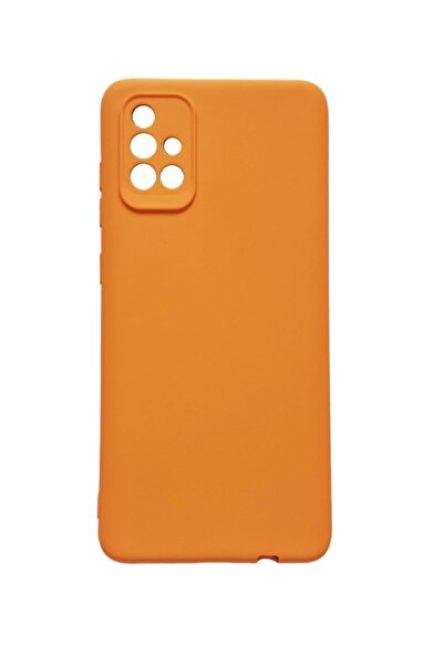 BV Husă de telefon compatibilă cu Samsung Galaxy A71 4G, portocalie, interior...