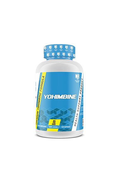Muscle Rulz Yohimbine, Health Support, 120 Caps, 120 Servings
