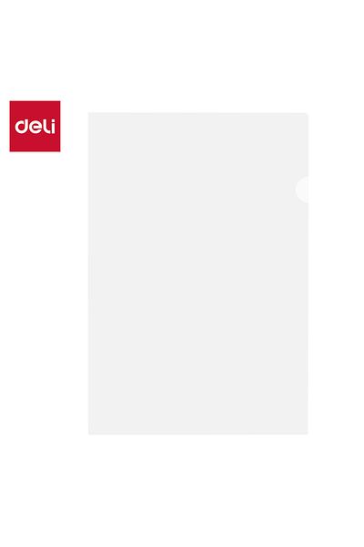 Deli EF730 Report Cover, FC Size, Transparent Flexible Sheet – Ideal for Filing and Display