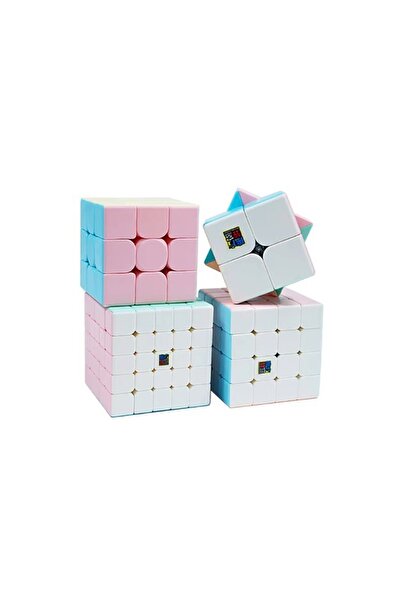 BV Set de cuburi magice MoYu Meilong, 2x2, 3x3, 4x4, 5x5, fără autocolante Ma...