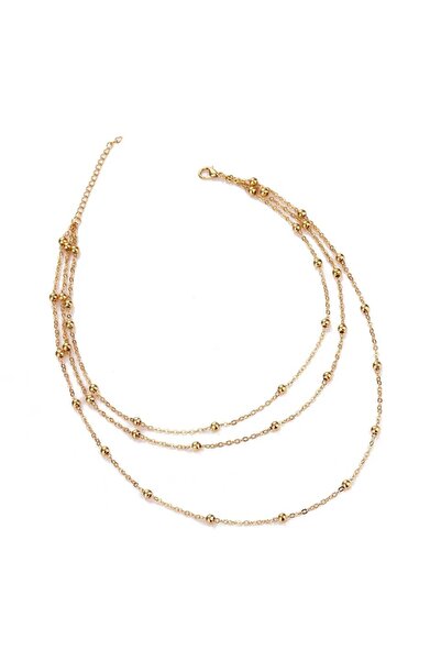 Genel Markalar Şık Çoklu Zincir Kolye ile Tarzınızı Yükseltin