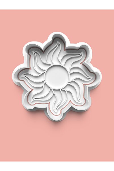 AKTASTORE قالب بسكويت على شكل نجمة مجعدة وقالب عجينة السكر