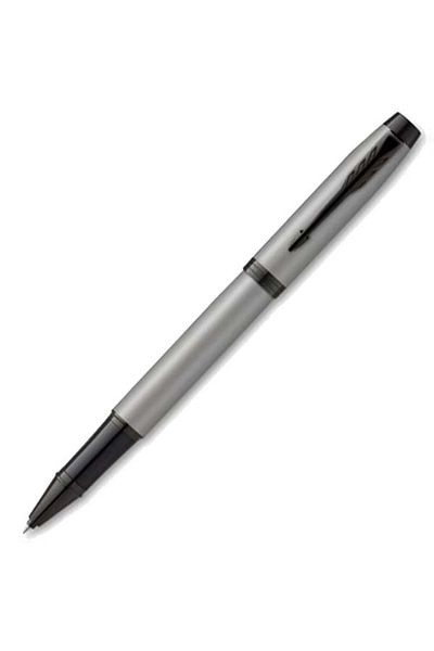 Parker Rollerball Pen Im Matte Metallic Gray Bt