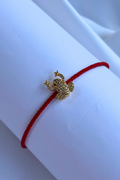 Begondio Kurbağa El Yapımı Tasarım Kadın Bileklik