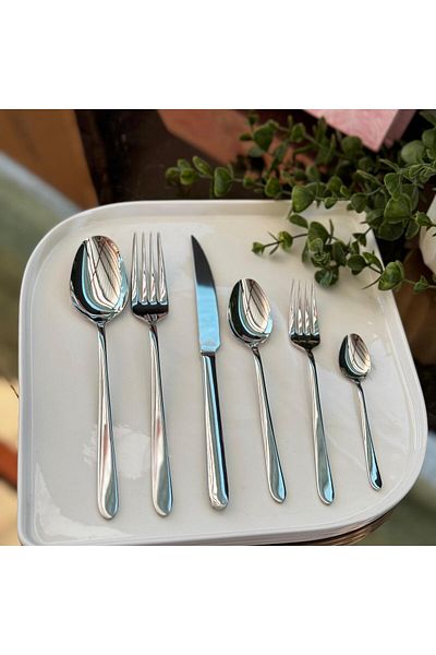 hinezahome 36 Piece Rollers Fork Spoon Set Model 2
