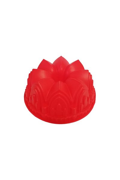 BV Silicone mold for cake, sponge cake, Cake top, Red, 22 cm, 278COF