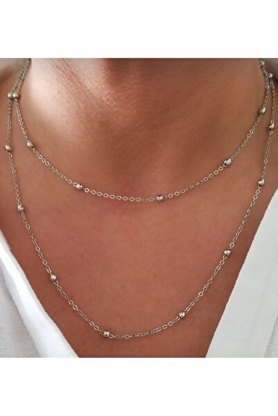 Generic Brand Two-Layer Necklace That Offers Elegance and Elegance Together