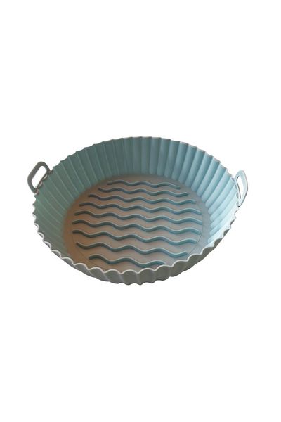 BV Formă de silicon pentru tarte sau plăcinte, Albastră, 20 cm, 471COF-1
