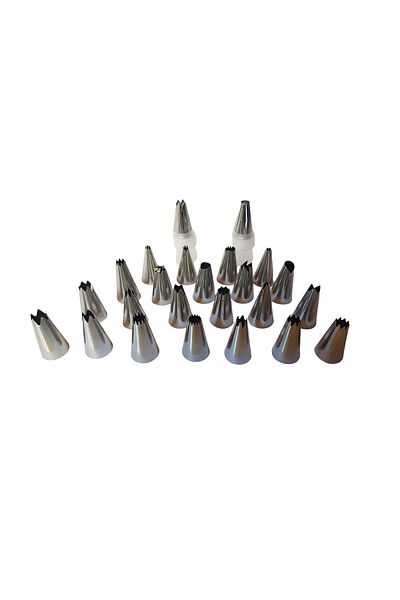 BV 27-piece stainless steel garnishing set with adapter and pos included, 53 cm, 391COF