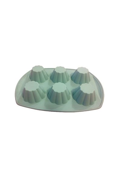BV Formă de silicon pentru savarin, 6 cavități, 77COF