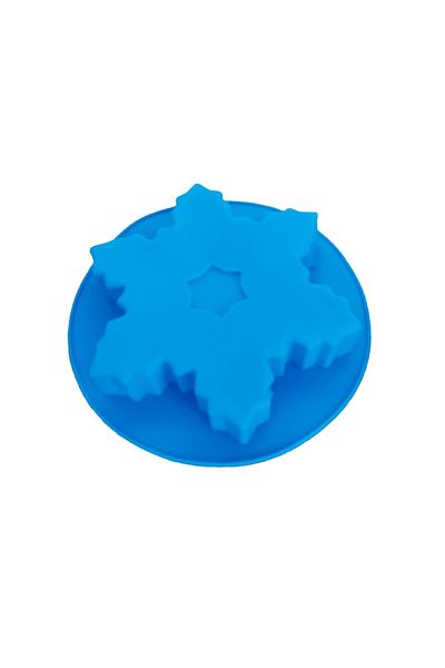 BV Formă de tartă din silicon, Fulg de zăpadă, 22 cm 143COF
