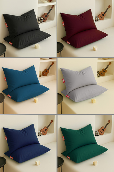 İQON Наволочки 12 штук | чорні | бордові | сині | сірі | темно-сині | військо...