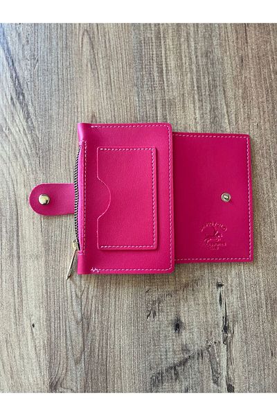Butik Women's Card Holder & Wallet Pink