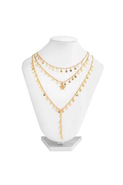 Shiklik MODA ارفع أناقتك مع طقم قلادة شرابة النجمة الرائعة