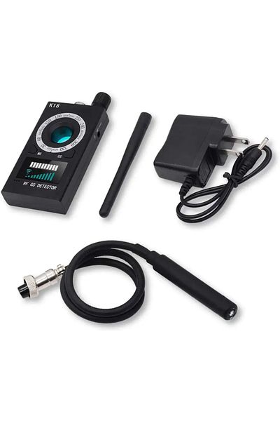 LUDORA Detector for Spy Devices, Cameras, Microphones, Gps/gsm, Voice Recorders, Frequency 1-8000 Mhz,