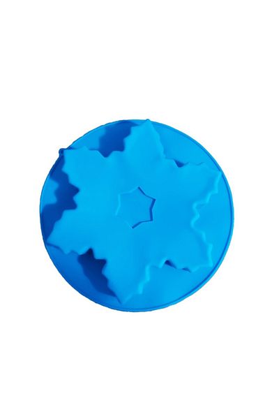BV Formă de tartă din silicon, Fulg de zăpadă, 22 cm 143COF