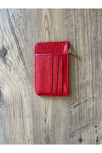 Butik Women's Card Holder Red