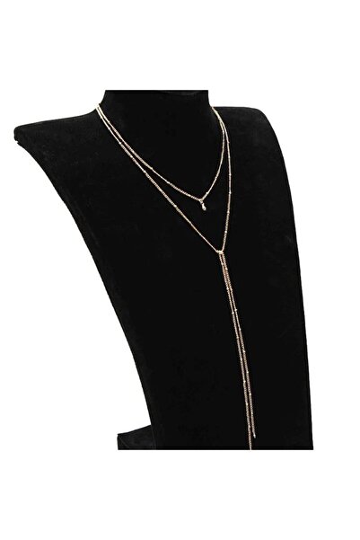 Shiklik MODA قلادة طويلة على شكل سلسلة لتعزيز أناقتك