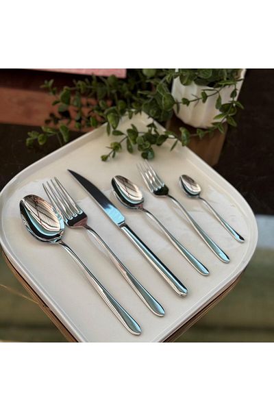 hinezahome 36 Piece Rollers Fork Spoon Set Model 2
