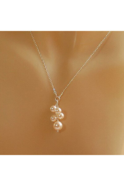 Shiklik MODA قلادة نسائية أنيقة مرصعة باللؤلؤ - تكمل أناقتك