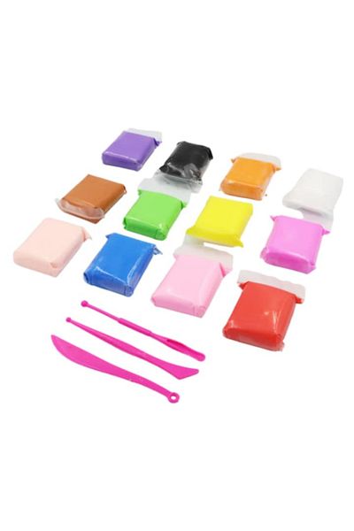victiny Pastă de modelat inteligentă Smart Clay VICTINY®, 600 de pungi, 2 unelte, multicoloră, +2 ani