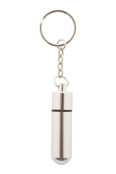 dalimag Silver key chain/medicine box