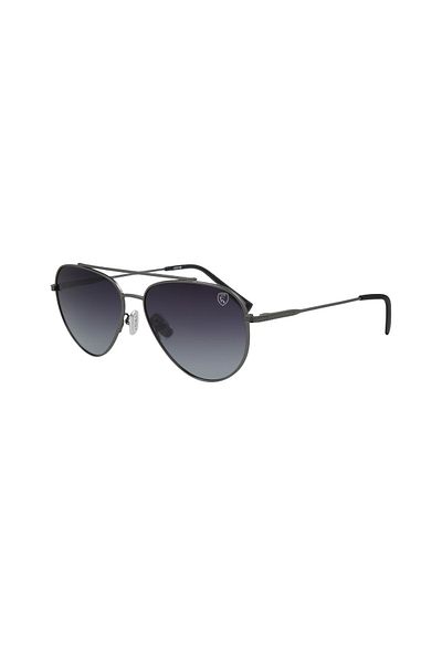 TROY 2262 T C:4 Matte Metallic Gradient Color Sunglasses For Men