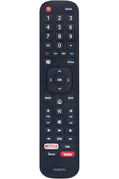 The Bros Allimity EN2BE27H Replacement Remote fit for Hisense Smart LCD TV EN2BE27 EN2BE27D