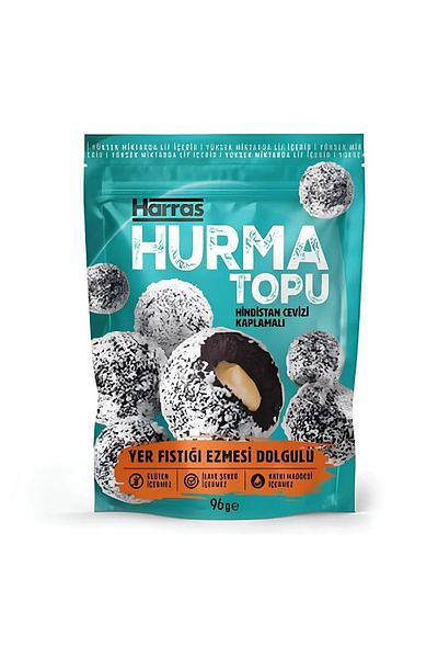 Harras Coconut Covered Date Balls 96 Gr