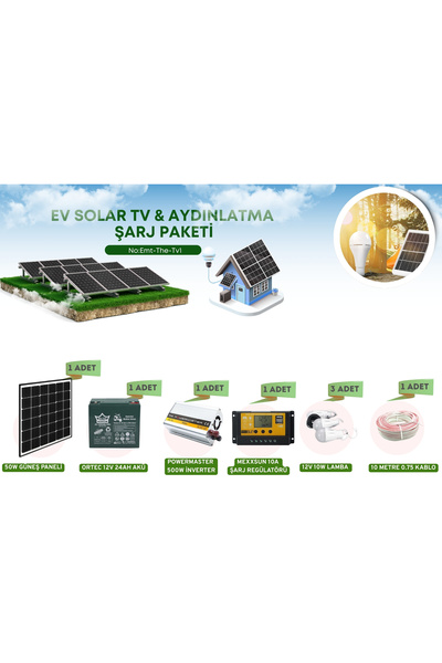 TNL Çobanlar İçin Taşınabilir Solar Güneş Enerji Sistemi