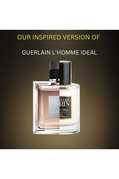 LATELİER ERİN Apa de Parfum L’Atelier ERIN M142, 50 ml, pentru barbati, inspirat din Guerl@in L’Homme Ideal