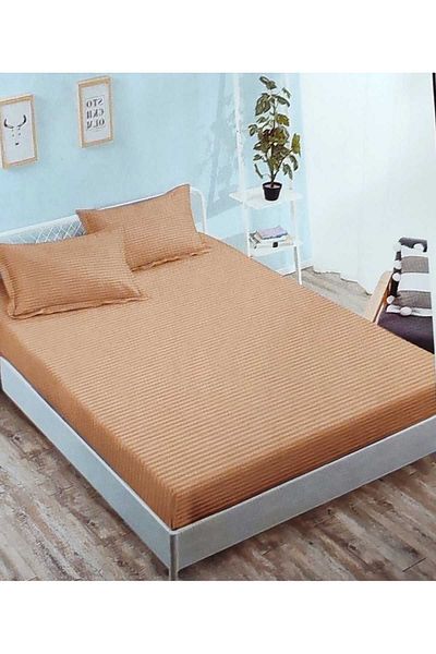 Pucioasa Double bed linen, Damascus, Casa Pucioasa, 6 pieces, Fitted sheet 230x250 cm