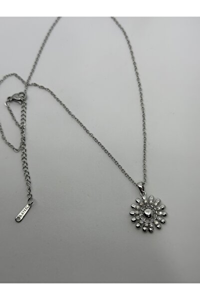 isikaccessories Women's Necklace Silver Color