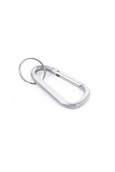 dalimag Aluminum key ring with carabiner, 32 x 57 x 5 mm