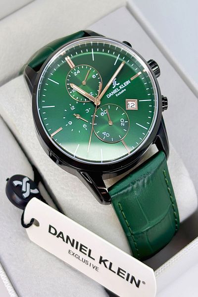 Daniel Klein Stainless Steel Cord Men Wrist Watch+3 Atm Waterproof 2 Years Warranty