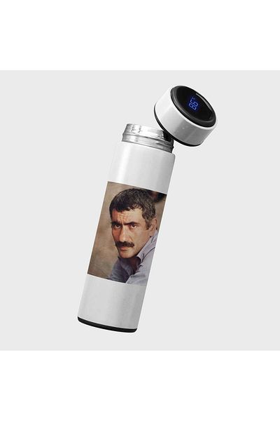 ZERYA Yilmaz Güney Designed Thermos - Yilmaz Güney Illustrated Thermos