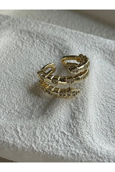 Rossetto Atelier خاتم ثعبان من الحجر المستورد