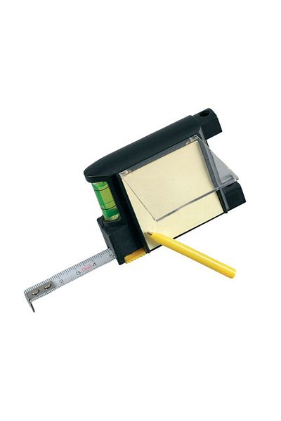 dalimag 2 meter tape measure with ruler, notes, pen