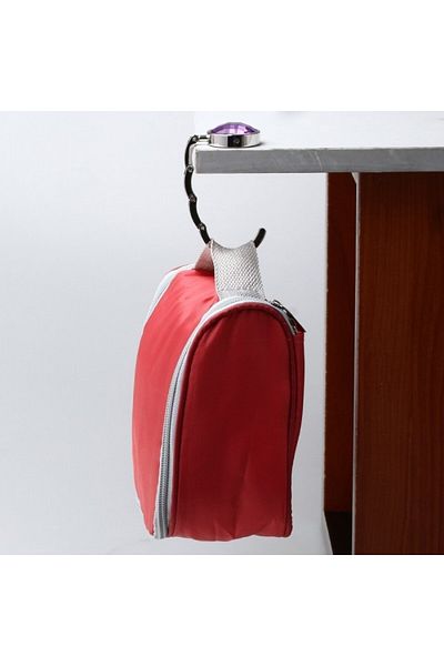dalimag Carlig pentru geanta mov de mana, metal, masa