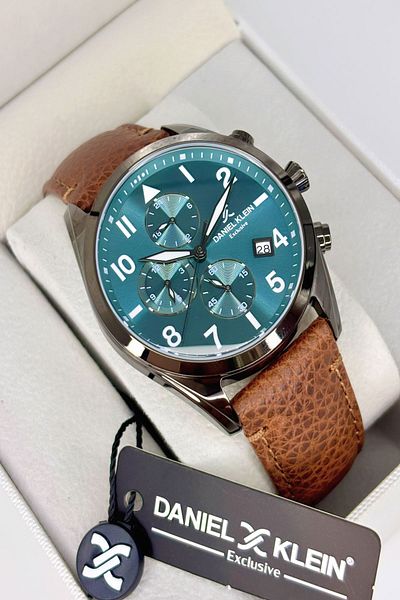 Daniel Klein Stainless Steel Cord Men Wrist Watch+3 Atm Waterproof 2 Years Warranty