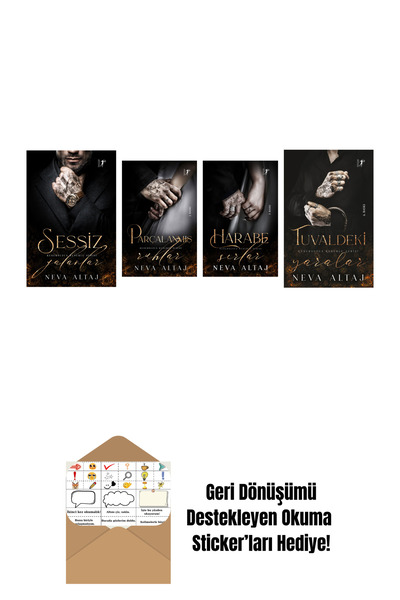 Artemis Yayınları Neva Altaj 4 Kitap Set + Okuma Sticker'ları