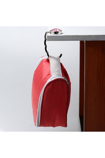 dalimag Carlig pentru geanta roz de mana, metal, masa