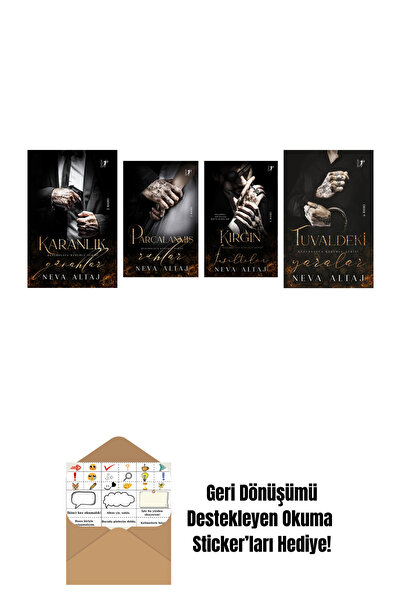 Artemis Yayınları Neva Altaj 4 Kitap Set + Okuma Sticker'ları