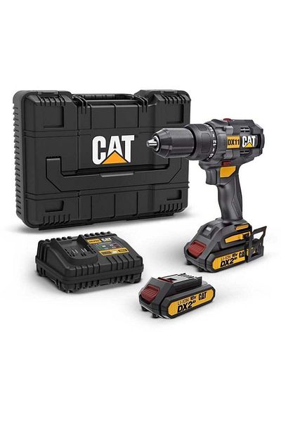 Caterpillar Cat Dx11 18Volt20Ah Li-Ion Brushless Professional Rechargeable Drill 65NM
