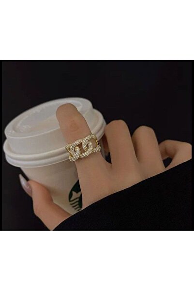 Shiklik MODA ارتقِ بأسلوبك مع خاتم حجري أنيق وقابل للتعديل