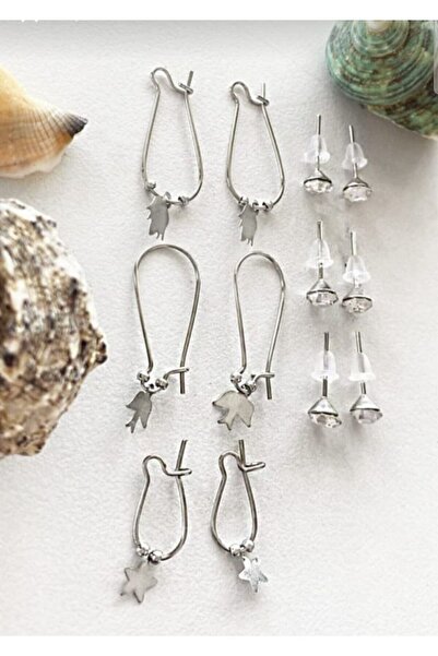 Shiklik MODA Reflect Your Style with This Elegant and Stylish Set of 6 Earrings