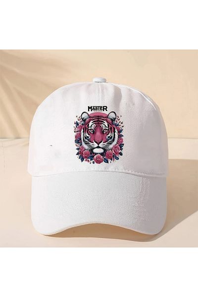 LEIVOR Tiger Printed Snapback Hat